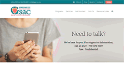 Desktop Screenshot of gsac-cac.org